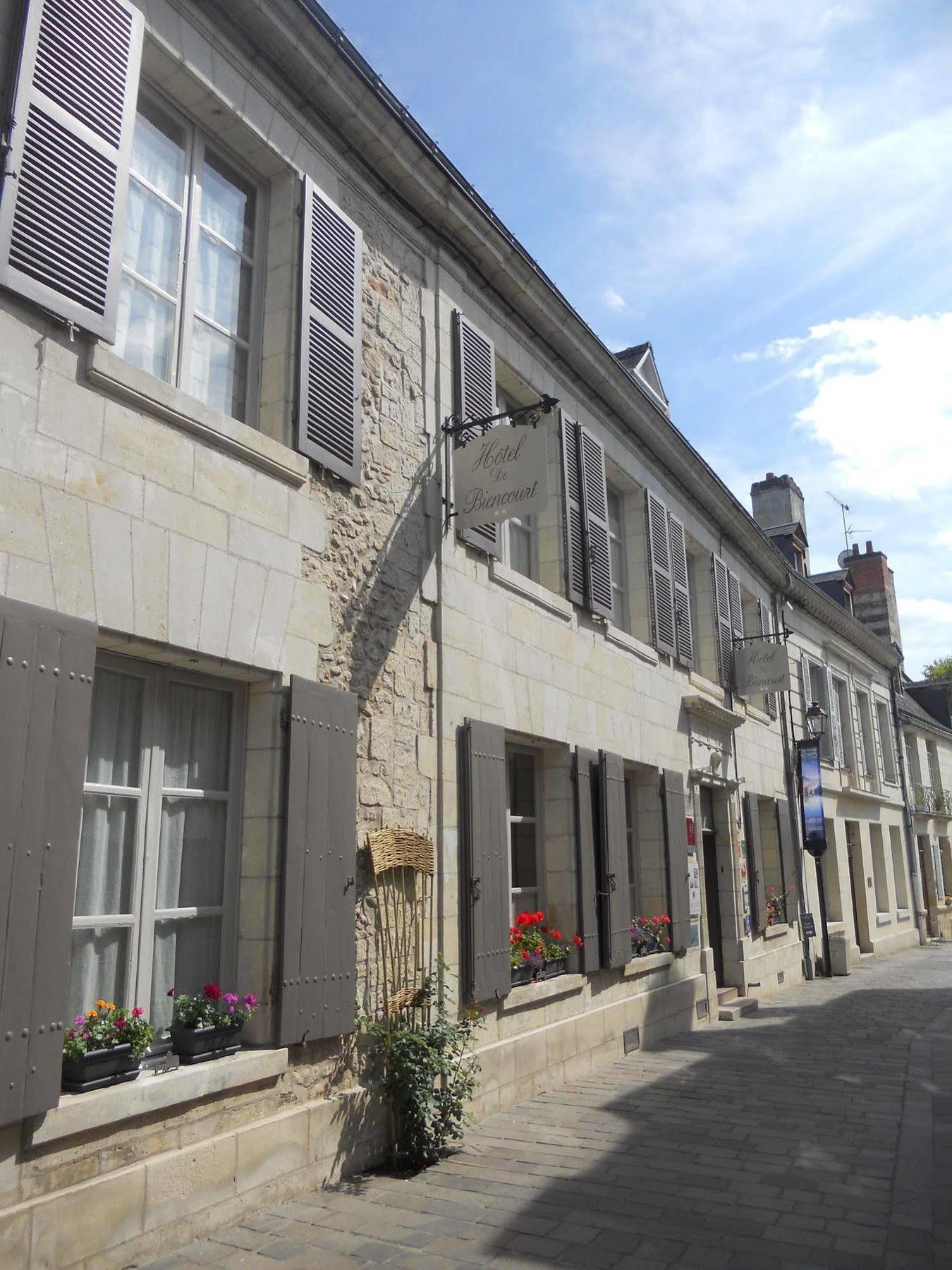 Hotel De Biencourt Azay-le-Rideau Exterior foto